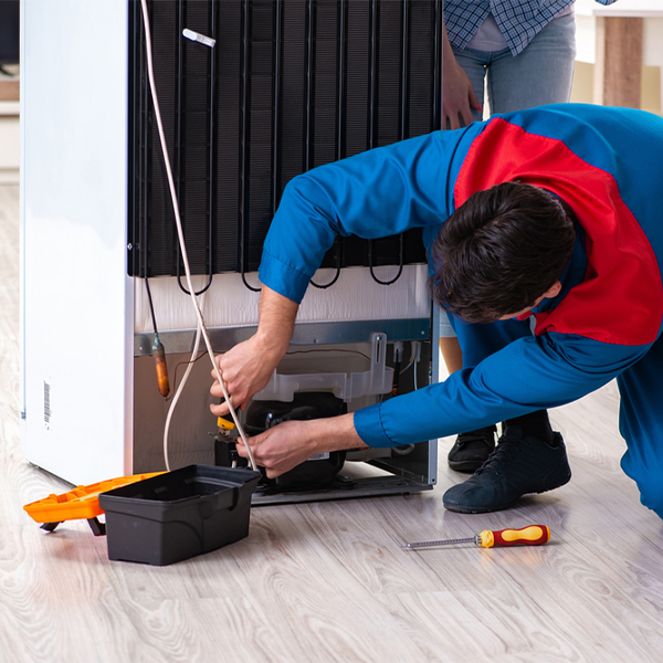 how long does it usually take to repair a refrigerator in Warm Springs